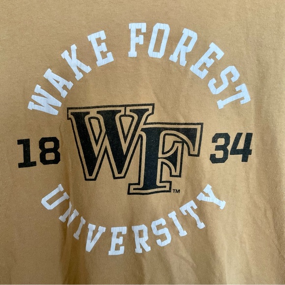 Vintage MV Sport Wake Forest University Graphic Tee - Picture 2 of 6